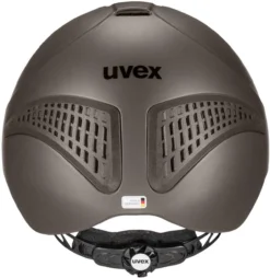 Uvex Exxential II Reithelm-mocca Mat 6 Uvex Exxential II Reithelm-mocca Mat -Fahrradzubehör Geschäft Reithelm uvex exxential II brown mat 3