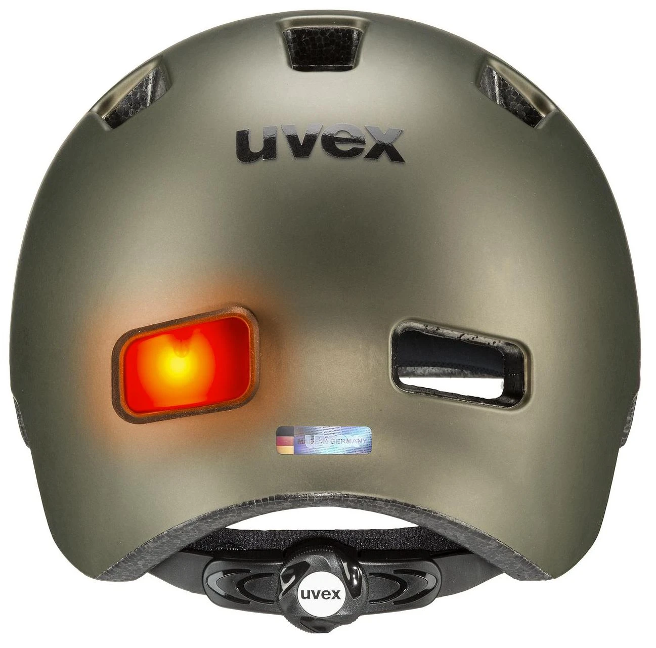 Uvex City 4 Fahrradhelm - Green Smoke Mat 5 Uvex City 4 Fahrradhelm - Green Smoke Mat – Bild 5