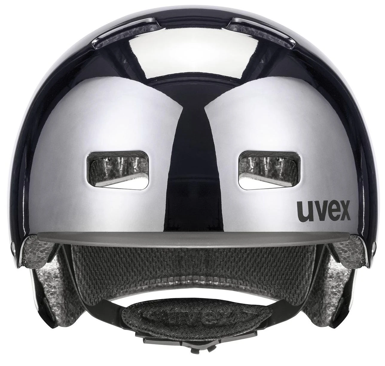 Uvex HLMT 5 Bike Pro BMX Helm - Gunmetall Chrome 2 Uvex HLMT 5 Bike Pro BMX Helm - Gunmetall Chrome – Bild 2