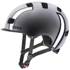 Uvex HLMT 5 Bike Pro BMX Helm - Gunmetall Chrome