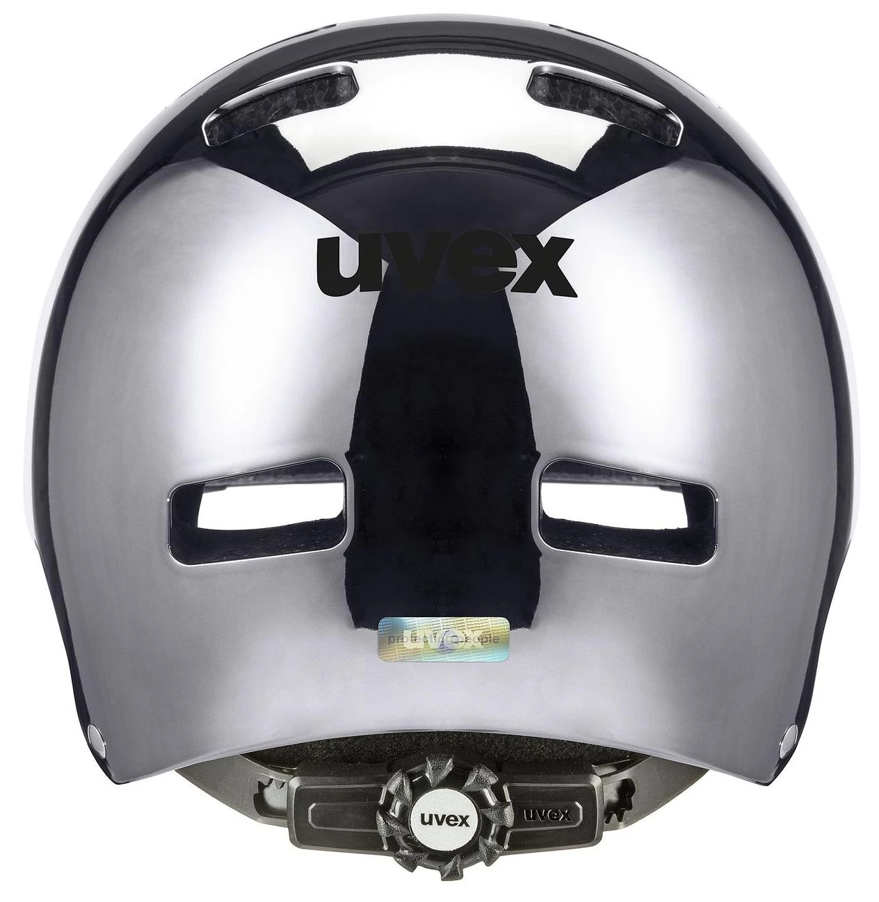 Uvex HLMT 5 Bike Pro BMX Helm - Gunmetall Chrome 3 Uvex HLMT 5 Bike Pro BMX Helm - Gunmetall Chrome – Bild 3
