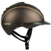 CASCO Mistrall-2 Reithelm - Dunkelbraun Mat (VG1-Norm)