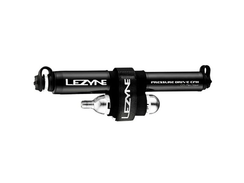 Lezyne Pressure Drive CFH CO2 Minipumpe 1 Lezyne Pressure Drive CFH CO2 Minipumpe