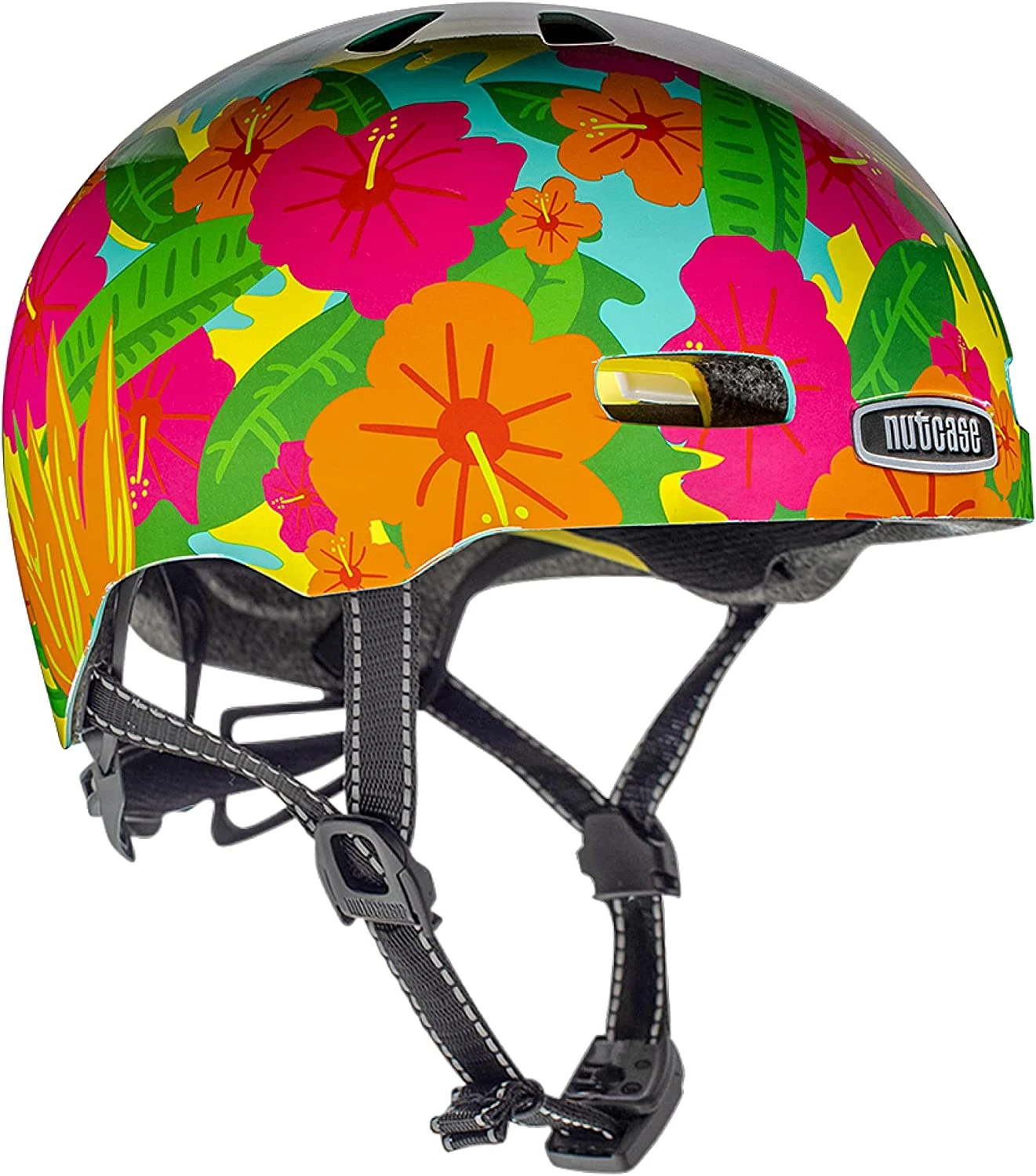 Nutcase Street Mips Fahrradhelm "Tropic Wonder" 2 Nutcase Street Mips Fahrradhelm "Tropic Wonder" – Bild 2