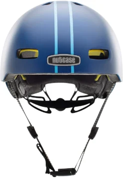 Nutcase Street Mips Fahrradhelm "Ocean Stripe" Matte -Fahrradzubehör Geschäft nutcase street helmet mips Fahrradhelm ocean stripe 4