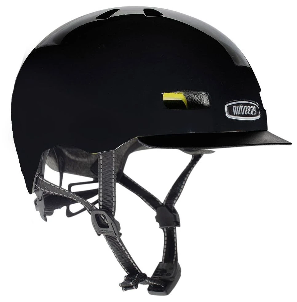 Nutcase Street Mips Fahrradhelm "Onyx" Gloss-glänzend 2 Nutcase Street Mips Fahrradhelm "Onyx" Gloss-glänzend – Bild 2