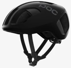 POC Ventral Spin Rennradhelm - Uranium Black Matt