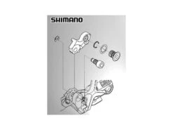 Shimano Schaltwerk BEF-Schraube, B-Type RD-M972