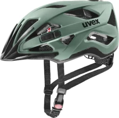 Uvex Active Cc Fahrradhelm - Moos Green Black Mat
