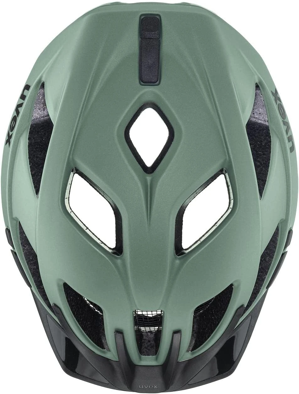 Uvex Active Cc Fahrradhelm - Moos Green Black Mat 5 Uvex Active Cc Fahrradhelm - Moos Green Black Mat – Bild 5