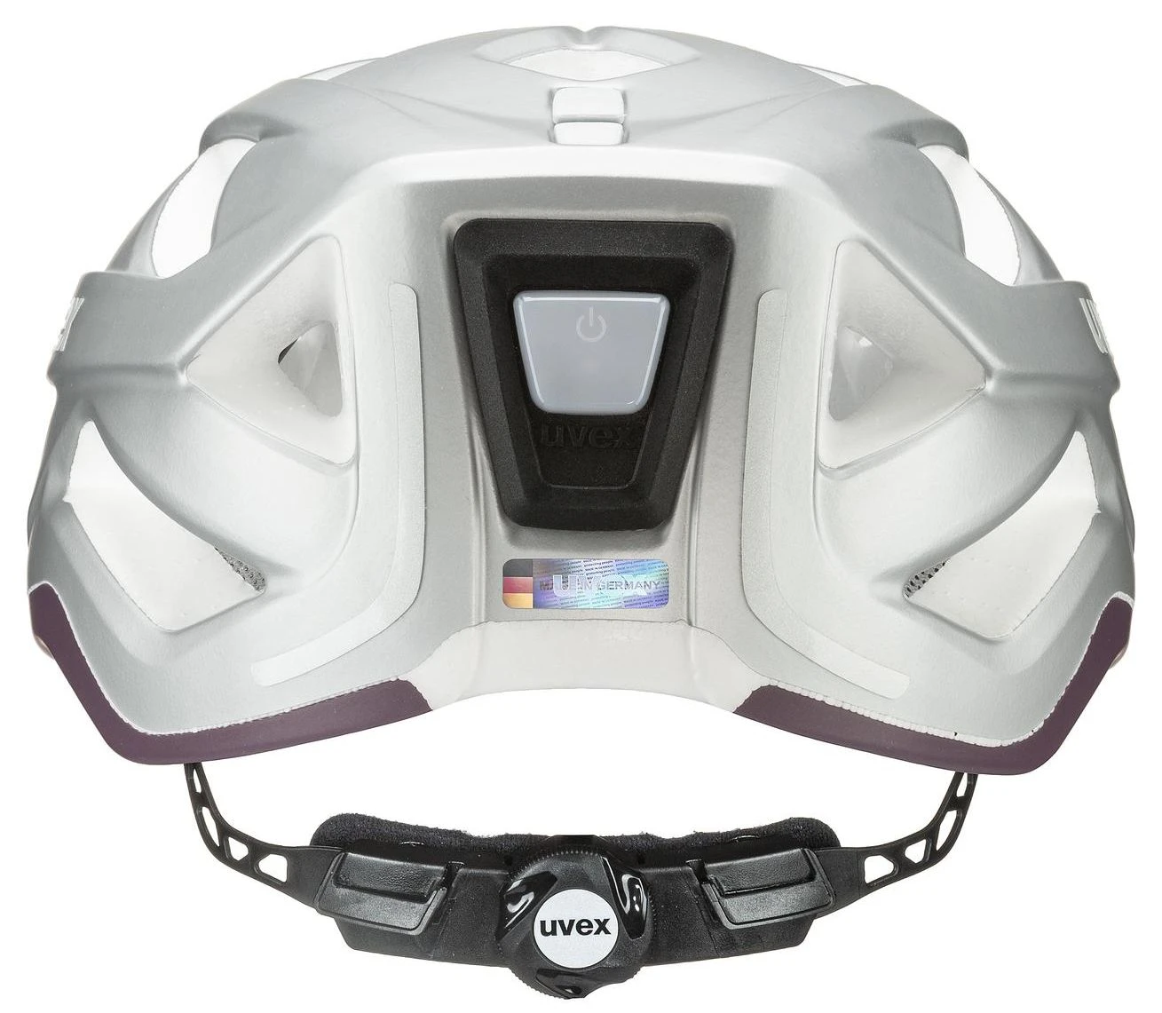Uvex City Active Fahrradhelm - Silver-plum Mat 5 Uvex City Active Fahrradhelm - Silver-plum Mat – Bild 5