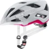 Uvex City Active Fahrradhelm - Papyrus-neon Pink Mat