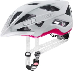 Uvex City Active Fahrradhelm - Papyrus-neon Pink Mat
