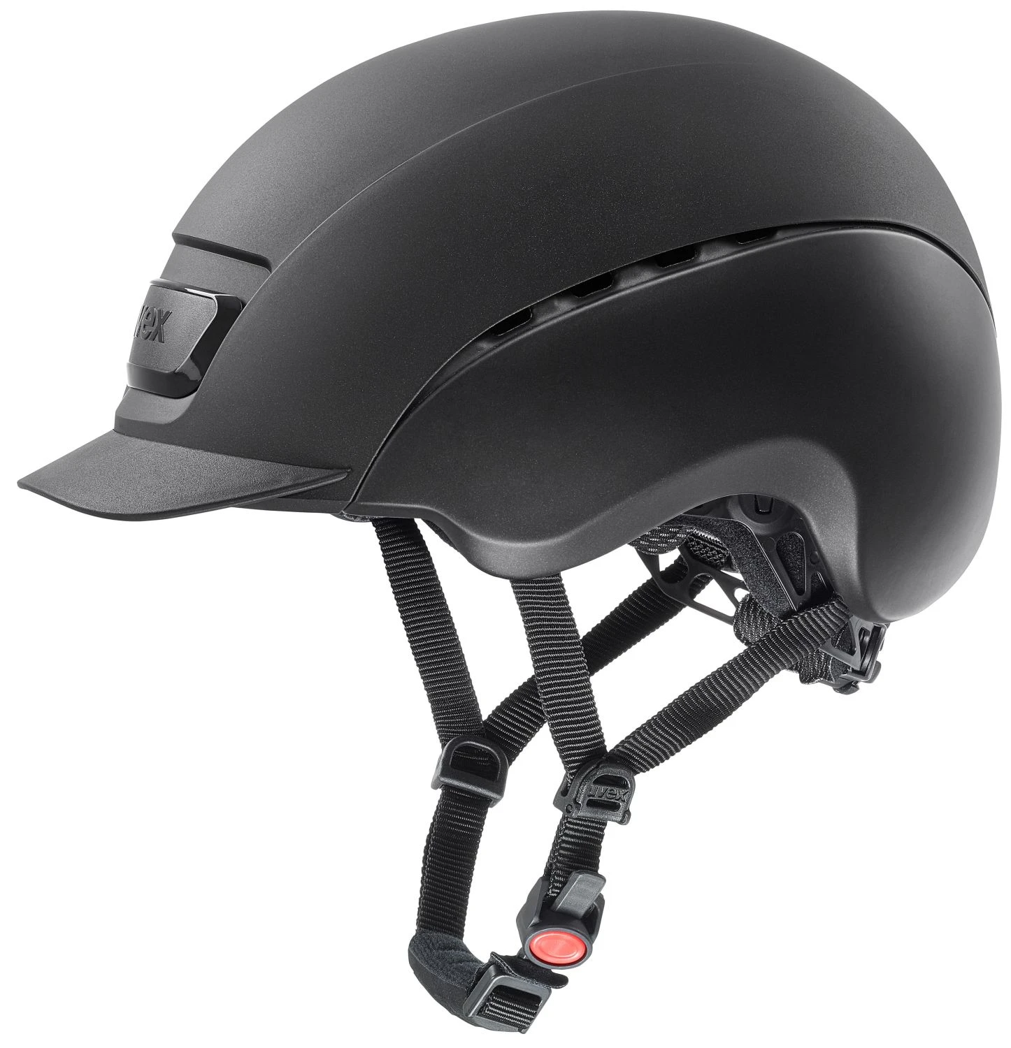 Uvex Elexxion Reithelm-black Mat 1 Uvex Elexxion Reithelm-black Mat