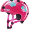 Skaterhelm Uvex Kid 3 - Pink Flower