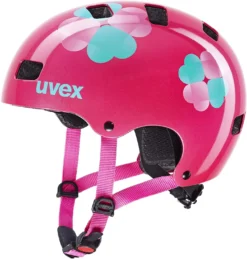 Skaterhelm Uvex Kid 3 - Pink Flower