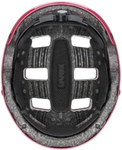 Skaterhelm Uvex Kid 3 - Pink Flower -Fahrradzubehör Geschäft uvex fahrradhelm kid 3 kinderhelm pink flower 5