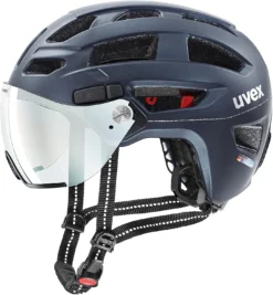 Uvex Finale Visor Vario Visier Fahrradhelm - Deep Space Mat