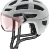 Uvex Finale Visor Vario Visier Fahrradhelm - Pap Mat