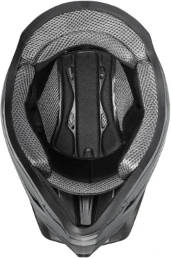 Uvex HLMT 10 Bike Full Face Helm - Black Grey Matt -Fahrradzubehör Geschäft uvex hlmt 10 bike dowmhill bmx helm schwarz grau matt 4