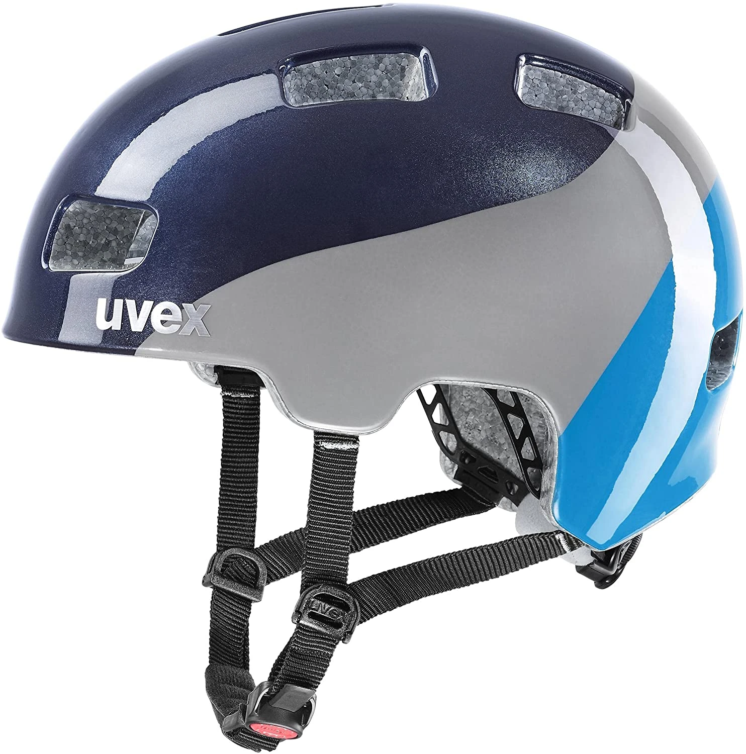 Uvex Hlmt 4 BMX/Skate Helm - Deep Space-blue Wave