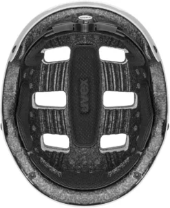 Skaterhelm Uvex Kid 3 - Race Silver -Fahrradzubehör Geschäft uvex kid 3 Fahrradhelm race silver 5