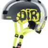 Skaterhelm Uvex Kid 3 - Dirtbike Grey Lime