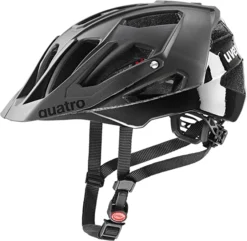 Uvex Quatro Cc Mountainbike Helm - All Black Matt