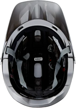 Uvex Quatro Integrale Mountainbike Helm - Grey Mat -Fahrradzubehör Geschäft uvex quatro integrale MTB Fahrradhelm grey mat 4