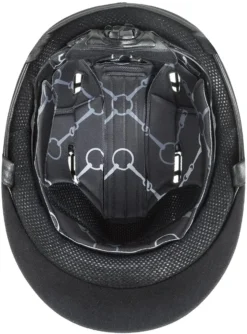 Uvex Suxxeed Glamour Dressur-Reithelm - Blue -Fahrradzubehör Geschäft uvex suxxeed glamour reithelm dressur blue 4