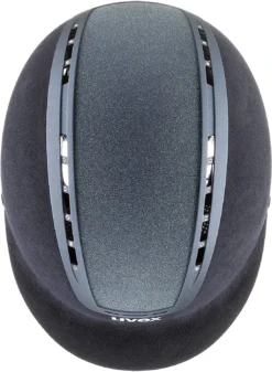Uvex Suxxeed Glamour Dressur-Reithelm - Blue -Fahrradzubehör Geschäft uvex suxxeed glamour reithelm dressur blue 5